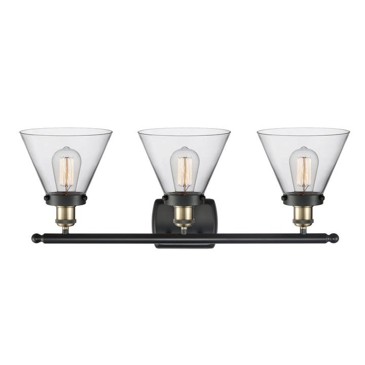 Innovations Ballston Urban 916-3W-BAB-G42-LED Bath Vanity Light 28 in. wide - Black Antique Brass
