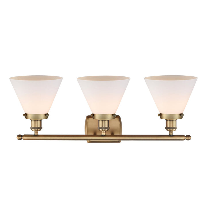 Innovations Ballston Urban 916-3W-BB-G41-LED Bath Vanity Light 28 in. wide - Brushed Brass