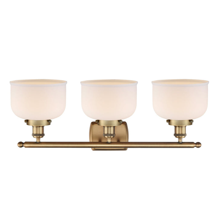 Innovations Ballston Urban 916-3W-BB-G71-LED Bath Vanity Light 28 in. wide - Brushed Brass