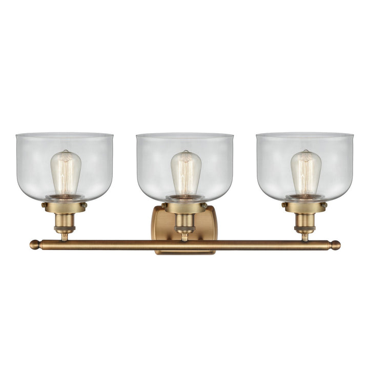 Innovations Ballston Urban 916-3W-BB-G72-LED Bath Vanity Light 28 in. wide - Brushed Brass