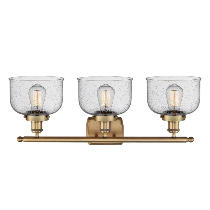 Innovations Ballston Urban 916-3W-BB-G74 Bath Vanity Light 28 in. wide - Brushed Brass