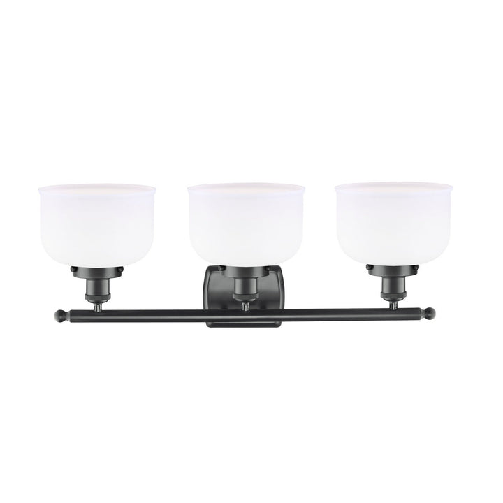 Innovations Ballston Urban 916-3W-BK-G71 Bath Vanity Light 28 in. wide - Matte Black