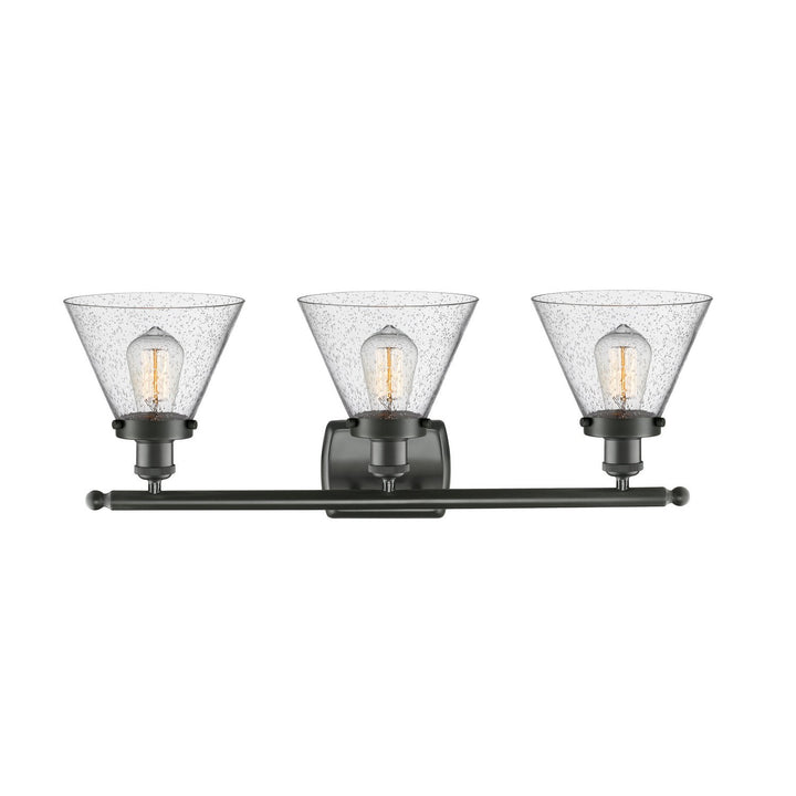 Innovations Ballston Urban 916-3W-OB-G44 Bath Vanity Light 28 in. wide - Oil Rubbed Bronze