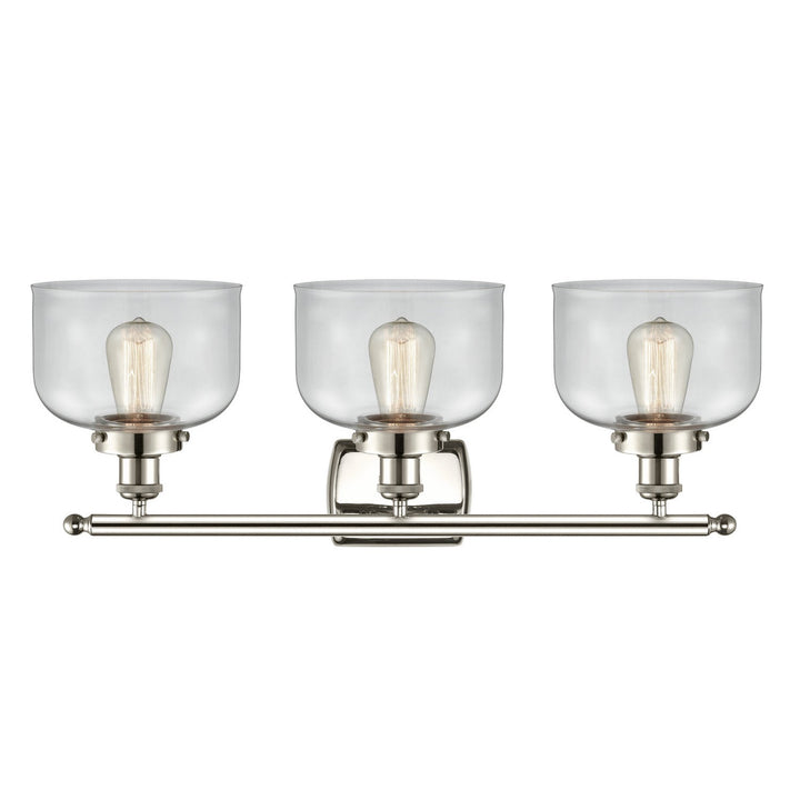 Innovations Ballston Urban 916-3W-PN-G72 Bath Vanity Light 28 in. wide - Polished Nickel