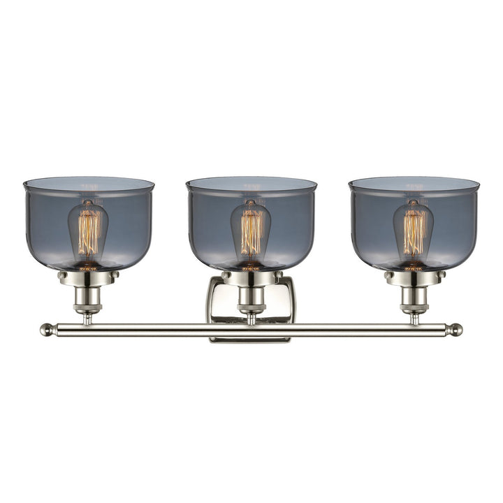 Innovations Ballston Urban 916-3W-PN-G73 Bath Vanity Light 28 in. wide - Polished Nickel