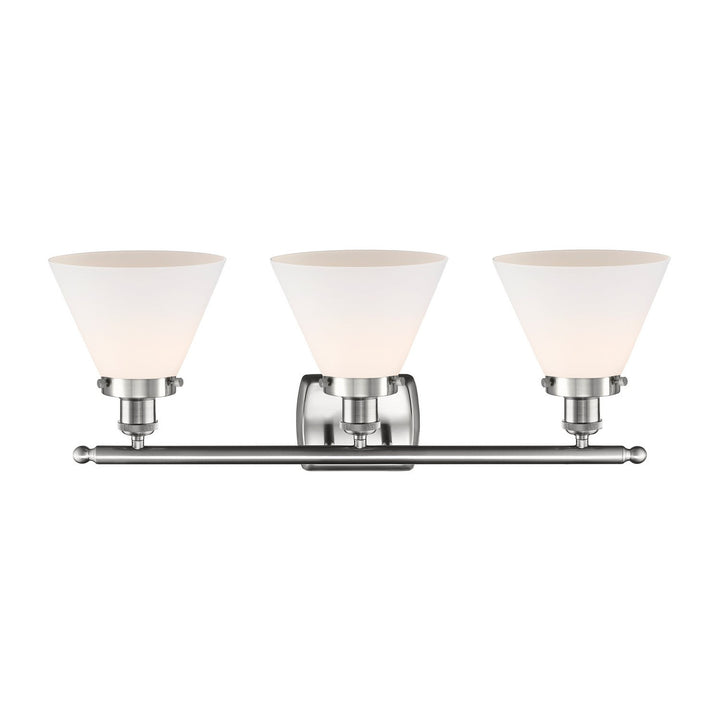 Innovations Ballston Urban 916-3W-SN-G41 Bath Vanity Light 28 in. wide - Brushed Satin Nickel