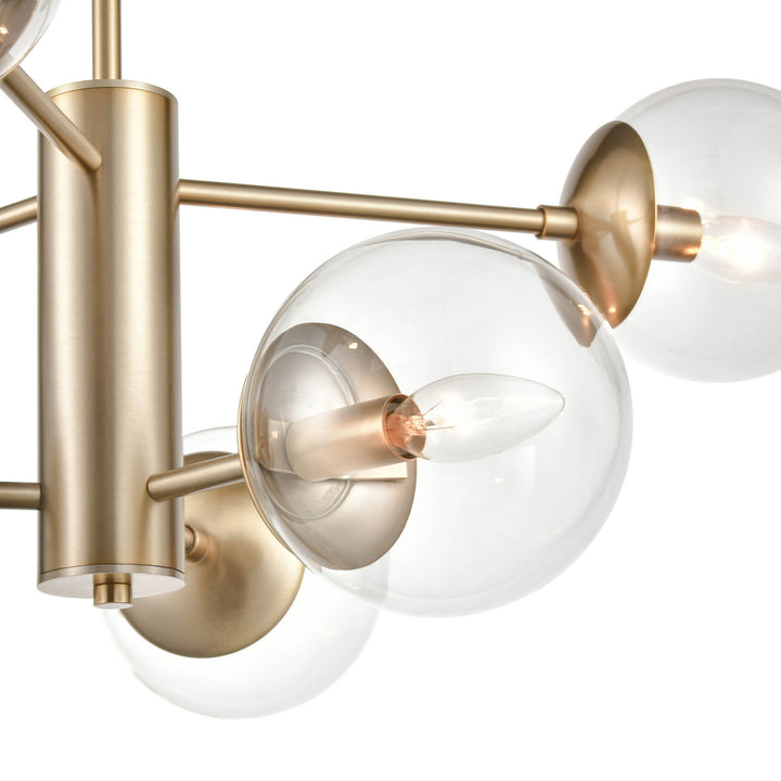 Millennium Avell 8156-MG Chandelier Light - Modern Gold