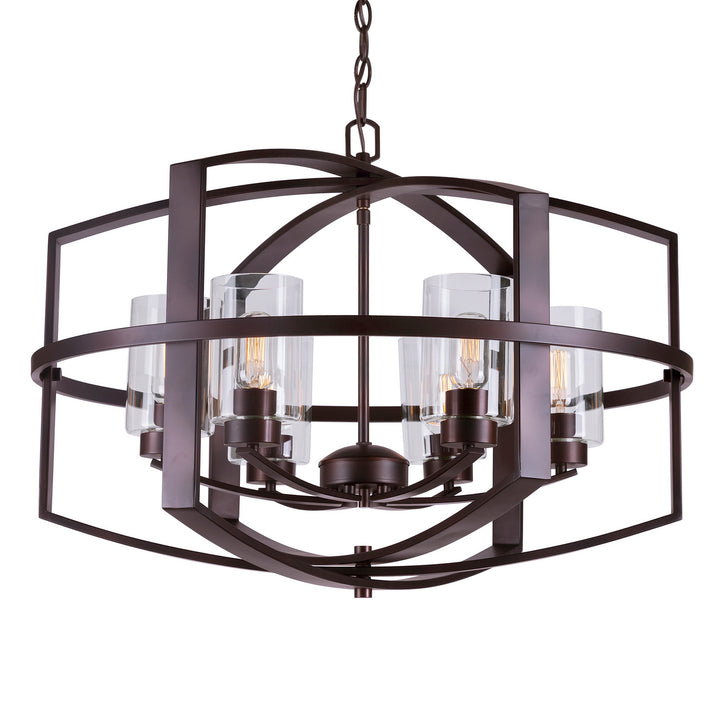 Forte Hyde 2718-06-32 Chandelier Light - Antique Bronze