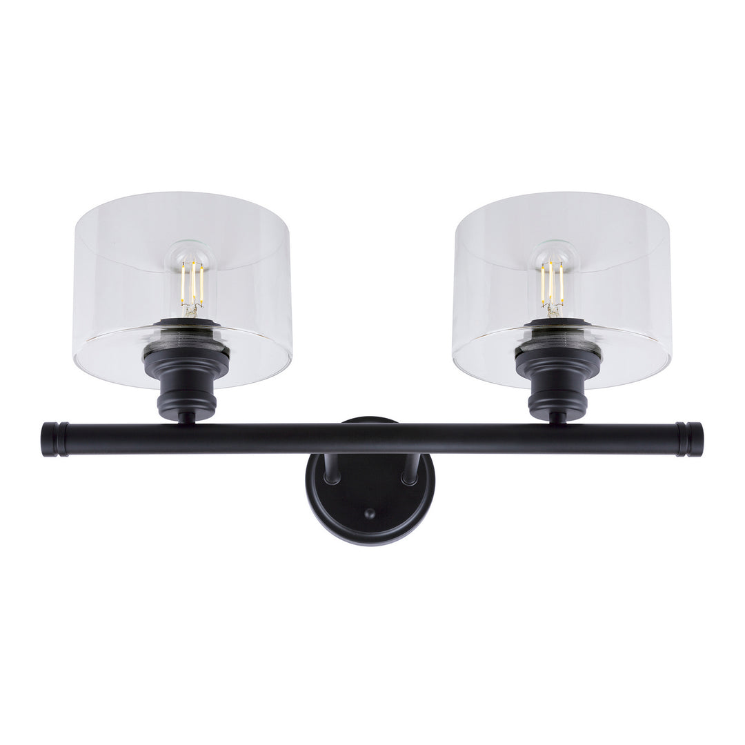 Forte Zane 5748-02-04 Bath Vanity Light 21 in. wide - Black