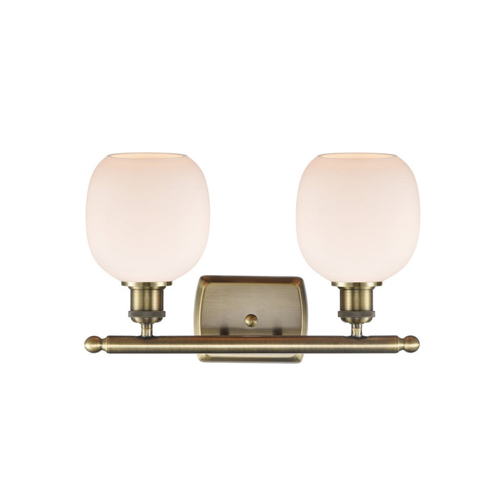 Innovations Ballston 516-2W-AB-G101 Bath Vanity Light 16 in. wide - Antique Brass