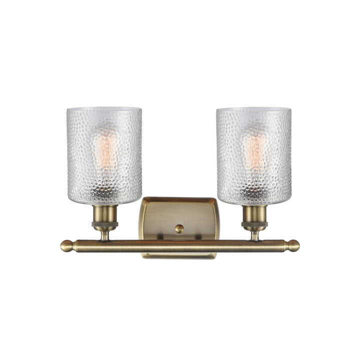 Innovations Ballston 516-2W-AB-G112-LED Bath Vanity Light 16 in. wide - Antique Brass