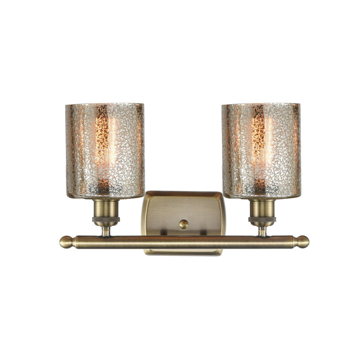 Innovations Ballston 516-2W-AB-G116-LED Bath Vanity Light 16 in. wide - Antique Brass