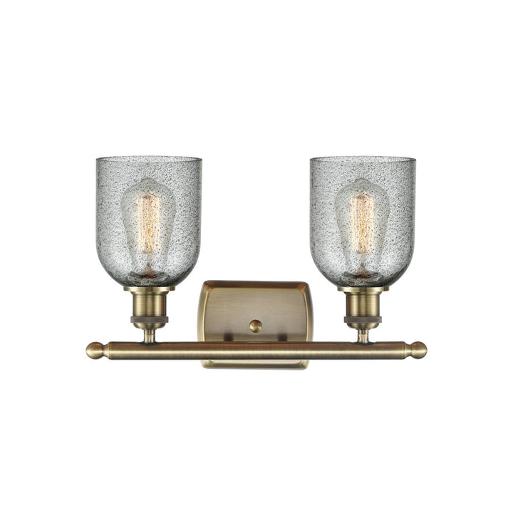 Innovations Ballston 516-2W-AB-G257-LED Bath Vanity Light 16 in. wide - Antique Brass
