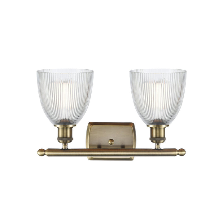 Innovations Ballston 516-2W-AB-G382 Bath Vanity Light 16 in. wide - Antique Brass