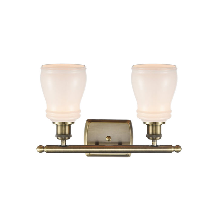 Innovations Ballston 516-2W-AB-G391-LED Bath Vanity Light 16 in. wide - Antique Brass