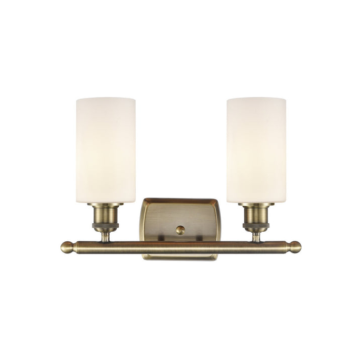 Innovations Ballston 516-2W-AB-G801-LED Bath Vanity Light 16 in. wide - Antique Brass