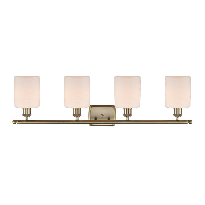 Innovations Ballston 516-4W-AB-G111 Bath Vanity Light 36 in. wide - Antique Brass