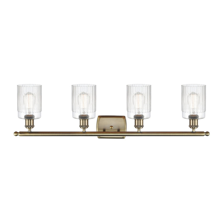 Innovations Ballston 516-4W-AB-G342-LED Bath Vanity Light 36 in. wide - Antique Brass