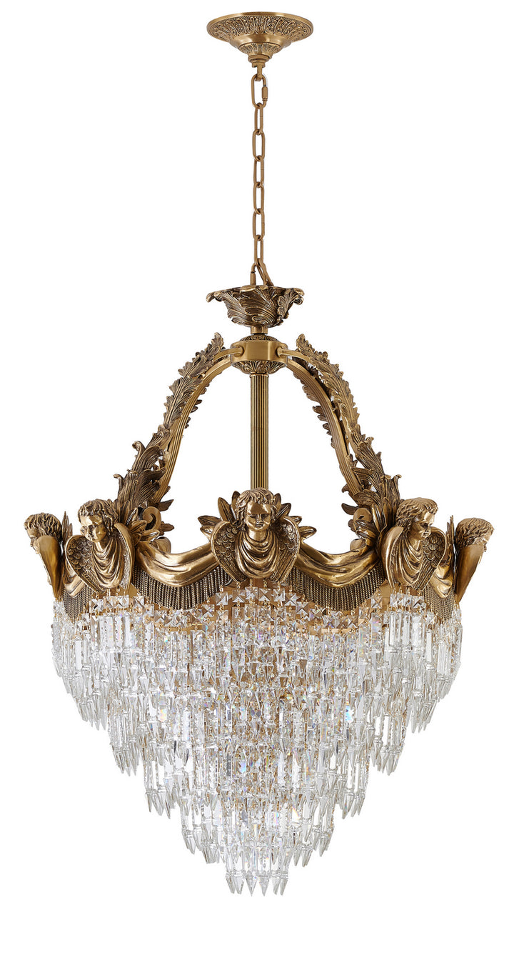 Bethel International JD13 Chandelier Light - Brass