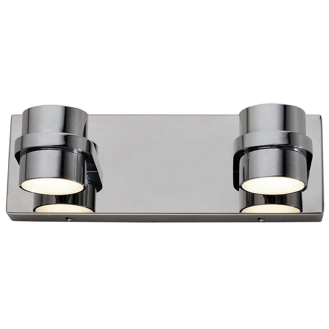 Varaluz Twocan 610810 Bath Vanity Light 13 in. wide - Polished Chrome