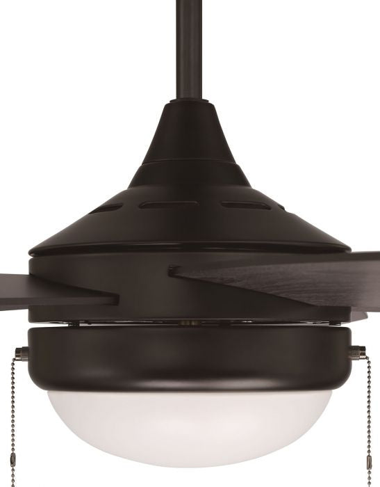 Craftmade Phaze Energy Star 5 Blade EPHA52FB5 Ceiling Fan 52 - Flat Black, Flat Black/Greywood/