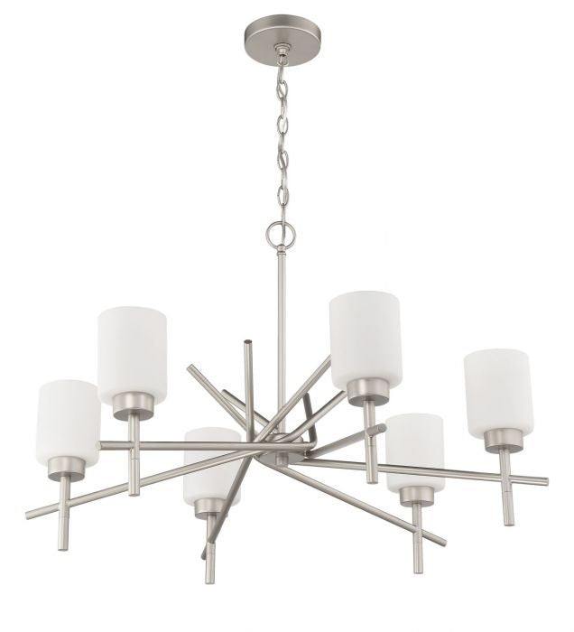 Craftmade Cadence 54626-SN Chandelier Light - Satin Nickel