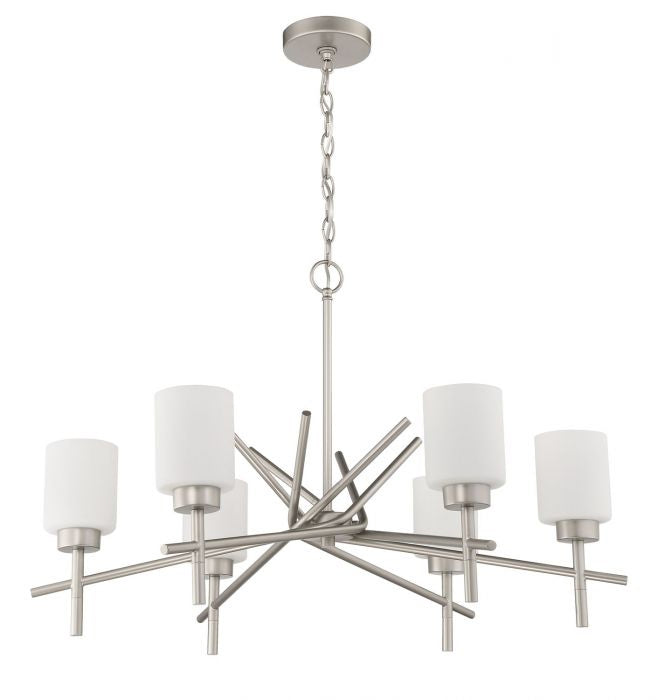 Craftmade Cadence 54626-SN Chandelier Light - Satin Nickel