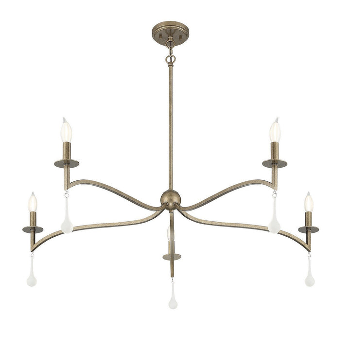 Savoy House Laramie 1-1099-5-182 Chandelier Light - Chelsea Gold