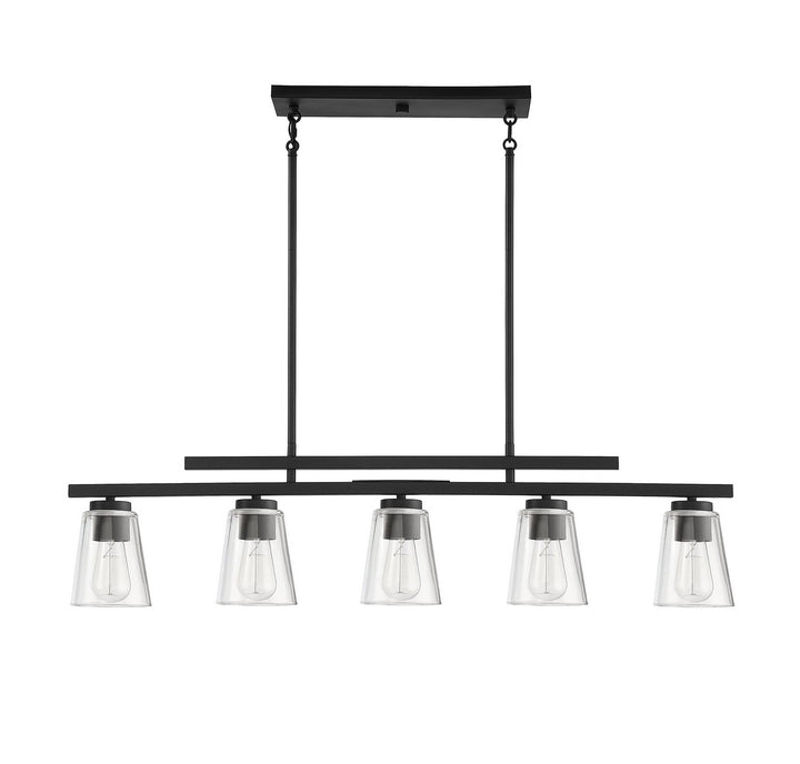 Savoy House Calhoun 1-1023-5-89 Pendant Light - Matte Black