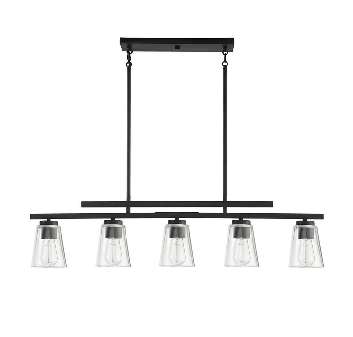 Savoy House Calhoun 1-1023-5-89 Pendant Light - Matte Black