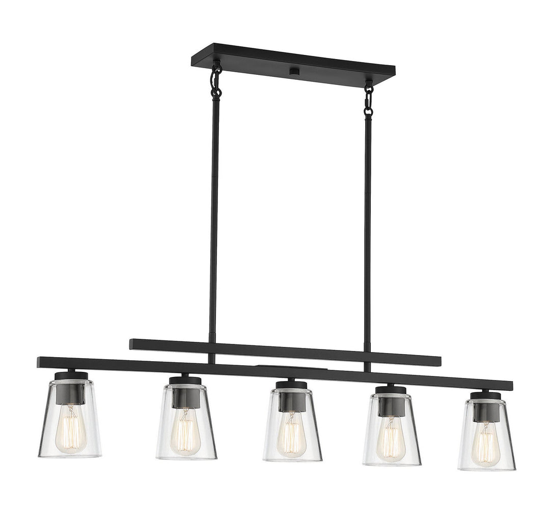 Savoy House Calhoun 1-1023-5-89 Pendant Light - Matte Black