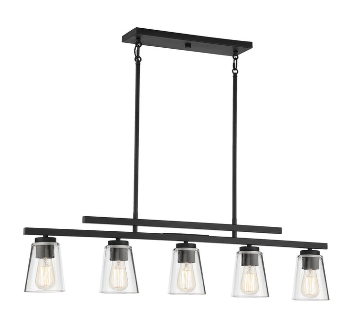 Savoy House Calhoun 1-1023-5-89 Pendant Light - Matte Black