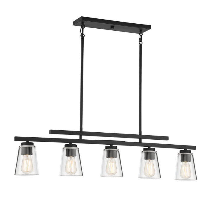 Savoy House Calhoun 1-1023-5-89 Pendant Light - Matte Black