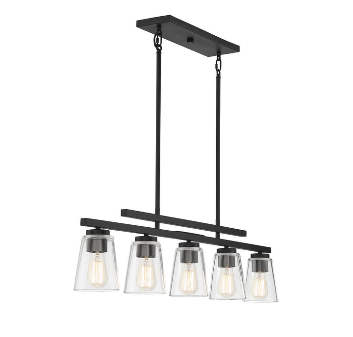 Savoy House Calhoun 1-1023-5-89 Pendant Light - Matte Black