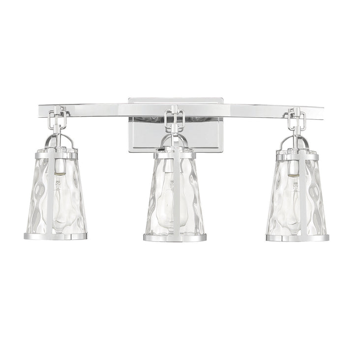 Savoy House Albany 8-560-3-11 Bath Vanity Light 24 in. wide - Polished Chrome