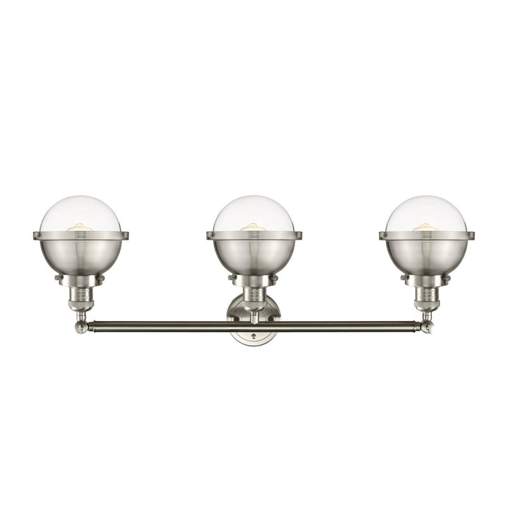 Innovations Franklin Restoration 205-SN-HFS-62-SN Bath Vanity Light 34 in. wide - Brushed Satin Nickel