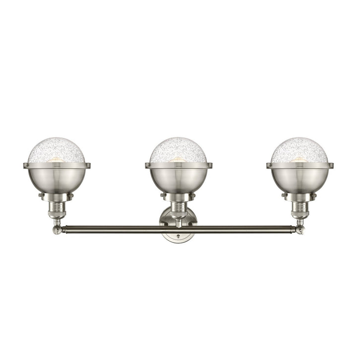 Innovations Franklin Restoration 205-SN-HFS-64-SN Bath Vanity Light 34 in. wide - Brushed Satin Nickel