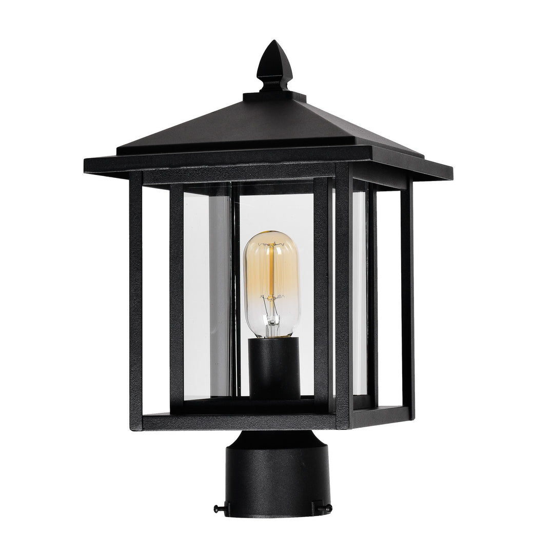 Cwi Lighting 0417PT9-1-101  Crawford Outdoor Black