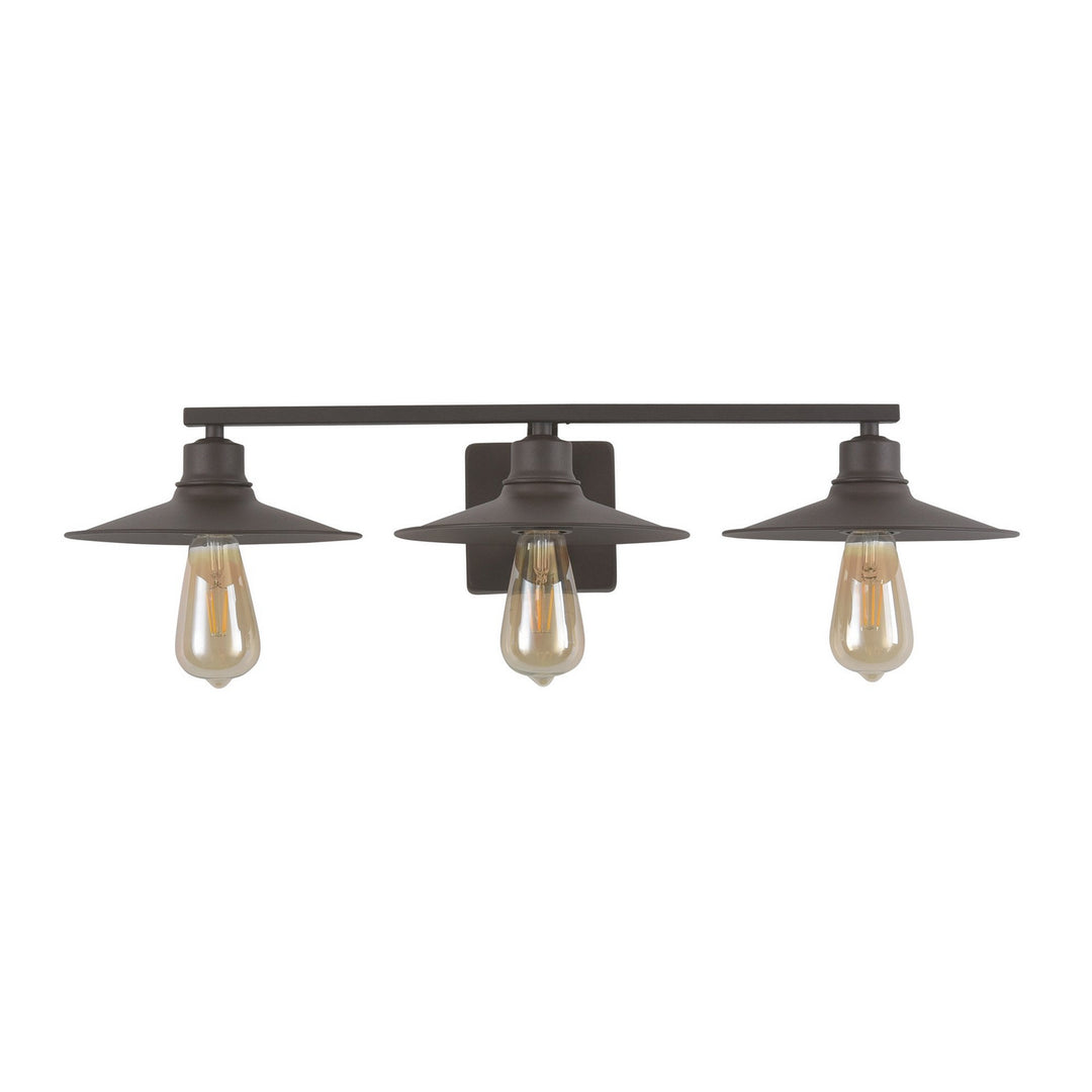 Varaluz Clayton 356B03DC Bath Vanity Light 29 in. wide - Dark Coffee