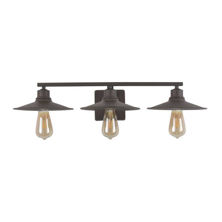 Varaluz Clayton 356B03DC Bath Vanity Light 29 in. wide - Dark Coffee