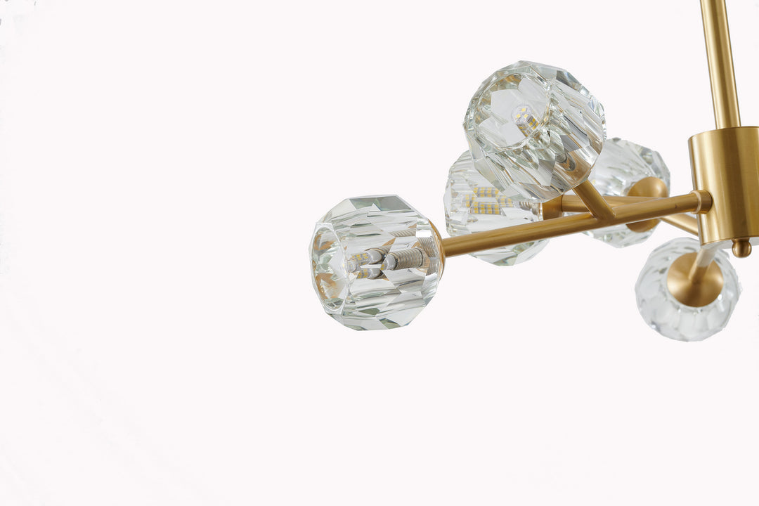 Bethel International FT75C32BR Chandelier Light - Brass