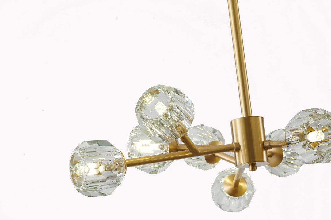 Bethel International FT75C32BR Chandelier Light - Brass