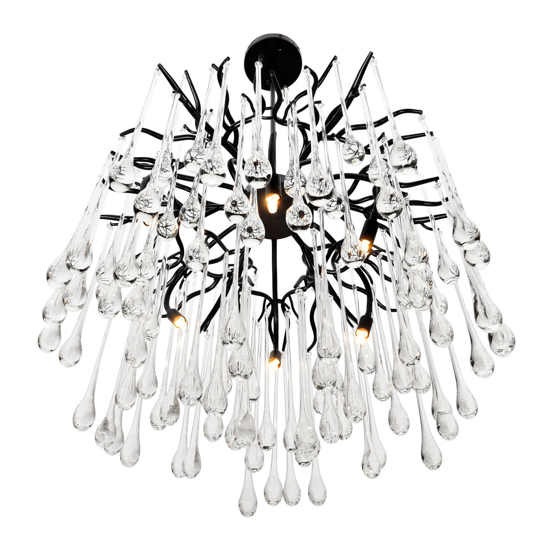 CWI Anita 1094p26-6-101 Chandelier Light - Black