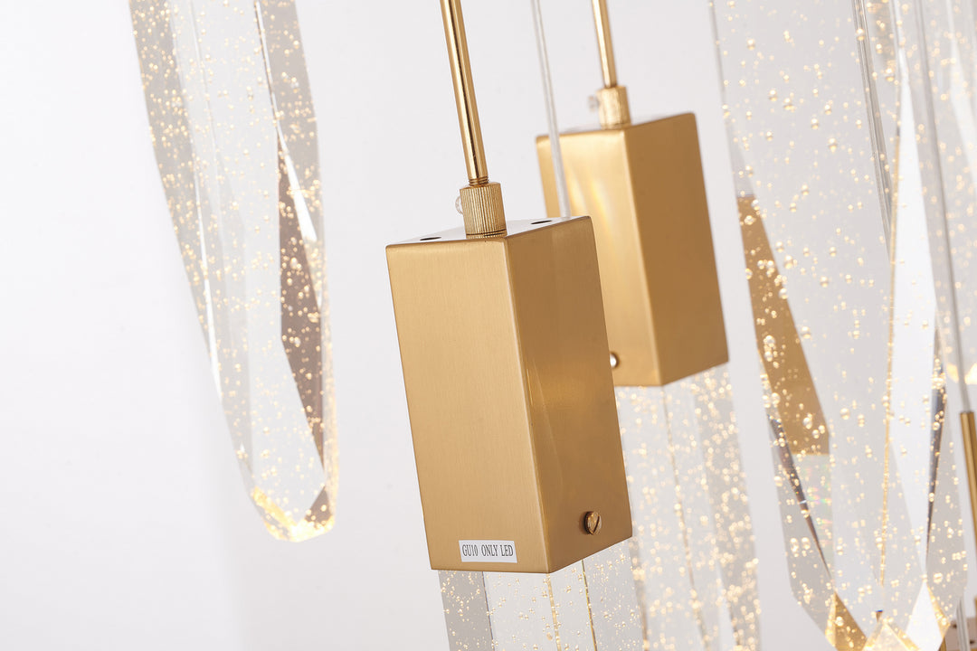 Bethel International ADS16C25G Chandelier Light - Gold