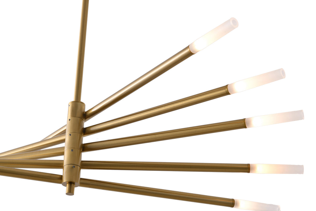 Bethel International DU161C30G Chandelier Light - Gold