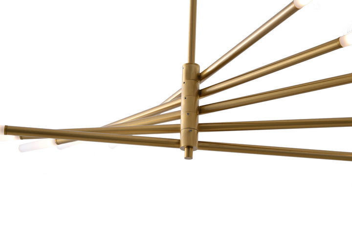 Bethel International DU161C30G Chandelier Light - Gold