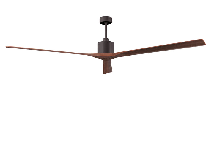 Matthews Fan Company Nan XL NKXL-TB-WA-90 Ceiling Fan - Textured Bronze, Walnut/