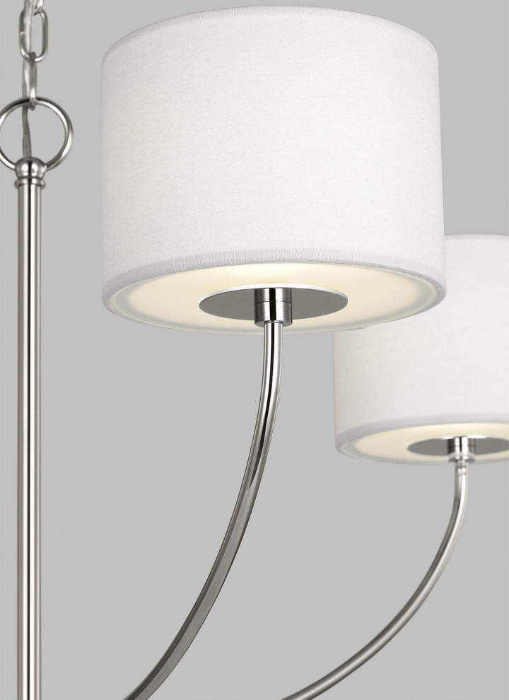 Visual Comfort Studio Sawyer KSC1034PN Chandelier Light - Polished Nickel