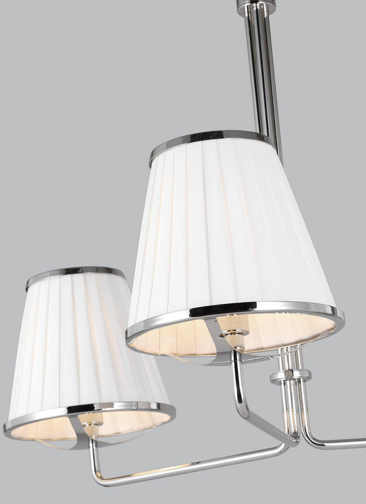 Visual Comfort Studio Esther LC1173PN Chandelier Light - Polished Nickel