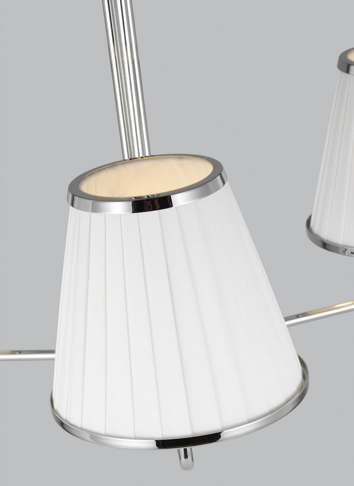 Visual Comfort Studio Esther LC1173PN Chandelier Light - Polished Nickel